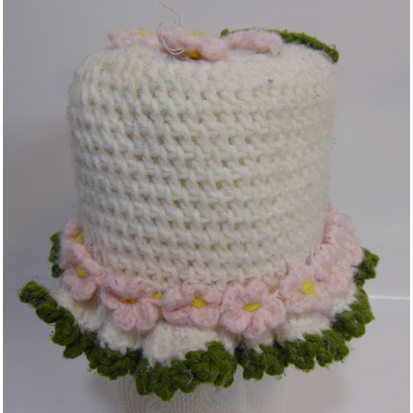 Bathroom Crotched Toilet Paper Cover Topper Decoration Handmade Tissue Vintage - Picture 5 of 7